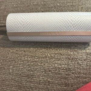 AUTHENIC Jimmy Choo Faux White Snake Skin Sunglasses / Eyeglasses Case.